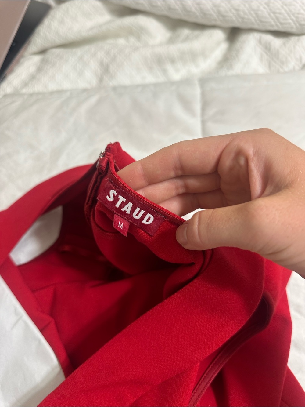 Staud Quant Dress Ruby - Picture 4 of 4